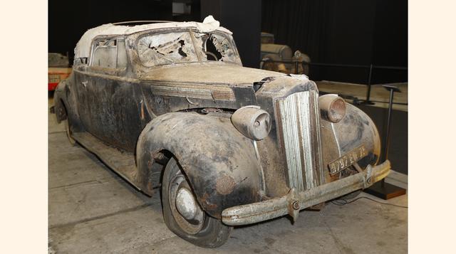 Lamentablemente, los planes del empresario se fueron desvaneciendo por problemas en su negocio. Este Packard Eight Cabriolet también será subastado. (Foto: AP)