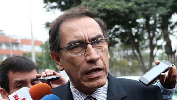 Martín Vizcarra negó que se haya beneficiado con la 'Ley Soto' | Foto: archivo/ Andina