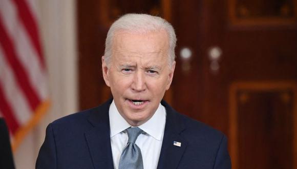Dos fuentes familiarizadas con el asunto dijeron que Biden anunciaría que Estados Unidos prohibirá los vuelos rusos que utilicen el espacio aéreo estadounidense. (Foto: AFP).