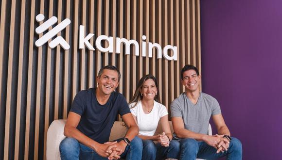 Jens Thobo-Carlsen, Claudia Tobar y Fernando Emanuele son los fundadores de Kamina. Foto: difusión.