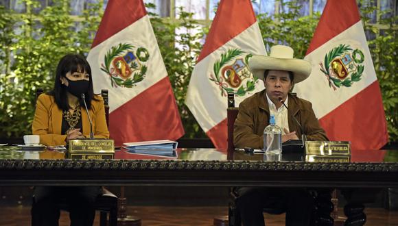 Pedro Castillo se reunió en Palacio de Gobierno con parte del Gabinete Ministerial. Foto: Presidencia
