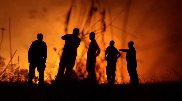 En paralelo al combate de las llamas, el gobierno informó que unas 20 personas permanecen detenidas por eventual responsabilidad en el inicio y propagación de incendios forestales. (Foto: Reuters)