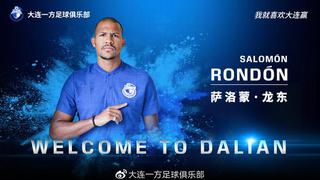 Salomón Rondón fichado por Dalian Yifang de China por US$ 18 millones