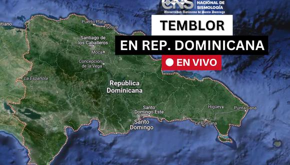 ¡Sigue en vivo la última información sobre los temblores en República Dominicana! El CNS te ofrece un reporte actualizado de los episodios de sismicidad más recientes. Mantente informado y preparado. | Crédito: Google Maps / Composición Mix