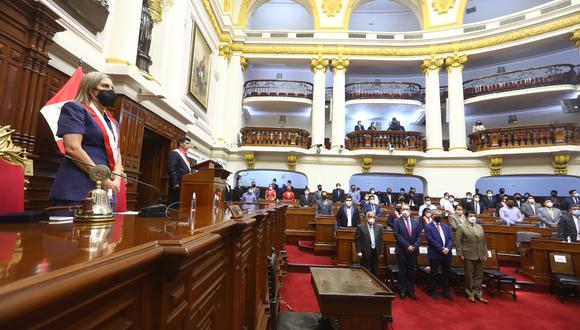 El Congreso debatirá este lunes la moción de vacancia presentada contra Pedro Castillo. (Foto: Congreso)