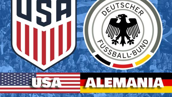 Seguir partido del Team USA (USNMT) vs. Alemania en vivo y en directo vía Telemundo, Peacock y UNIVERSO por amistoso internacional de fecha FIFA en Connecticut. (Foto: Composición)