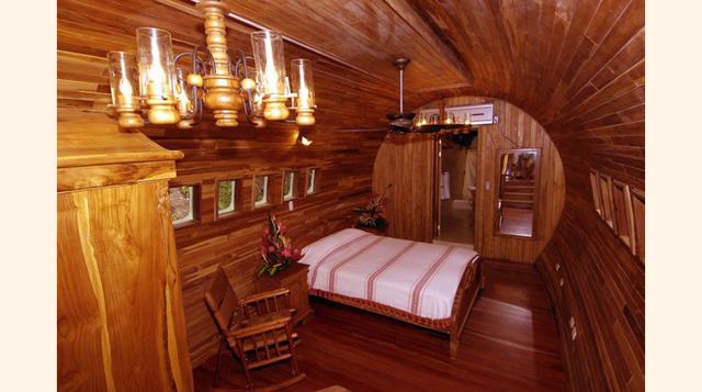 Incluye dos habitaciones, una cocina pequeña, televisores de pantalla plana. (Foto: Mega Ricos)