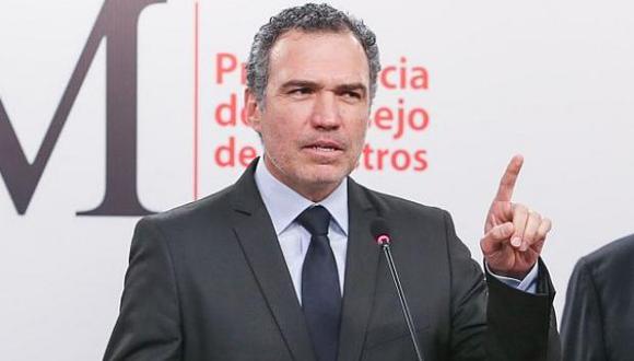 Presidente del Consejo de Ministros, Salvador Del Solar.