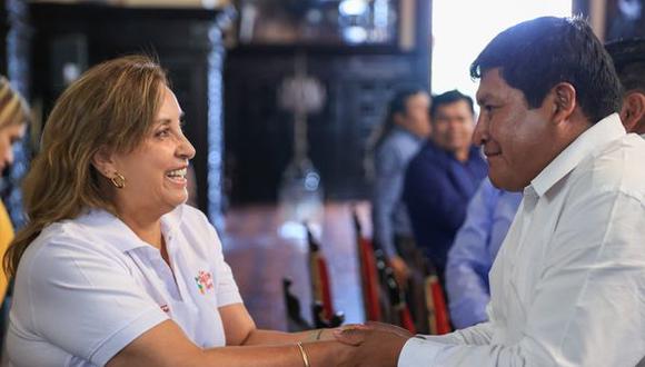 El lunes el jefe del Gabinete, Alberto Otárola, anunció que la Presidenta Dina Boluarte, no viajará a Puno a la fiesta de la Virgen de la Candelaria. Foto: Presidencia.