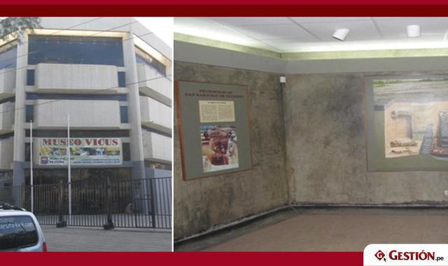 Sala de Oro del Museo Municipal Vicús Está ubicado en Piura, en la Esquina Av. Sullana con Jr. Huanuco y cuenta con un horario de atención de Martes a Sábado de 09:00 a.m. a 5:00 p.m.