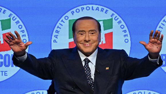 Silvio Berlusconi fue un controvertido político italiano (Foto: AFP)