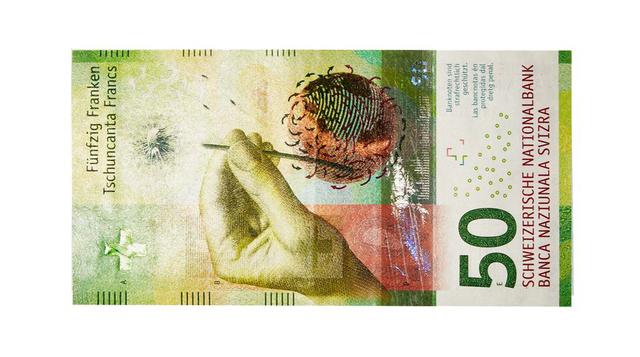 Suiza: 50 francos suizos.