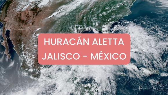 Huracán Aletta en Jalisco: cuándo llega, qué día toca tierra y cuál es su trayectoria | Foto: Composición Mix / AFP