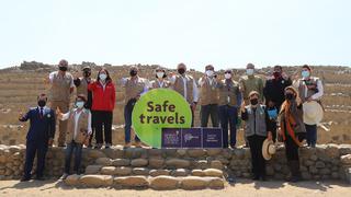 Destino Caral-Barranca recibe sello internacional ‘Safe travels’ como lugar turístico seguro