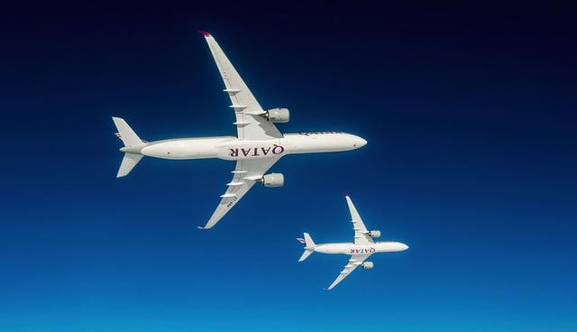 FOTO 8 | Los A350 de Qatar se dividen en dos cabinas; negocios y economía.