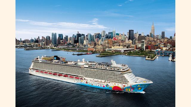 El Norwegian Breakaway entró en servicio en abril del 2013. (Foto: Voyagevasco)