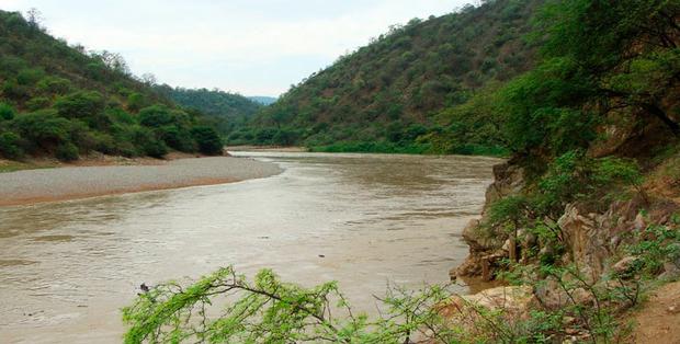 Río tumbes en estado crítico por minería ilegal. Foto: Portal Perú
