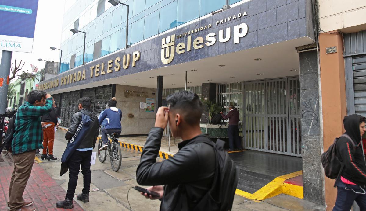 Sunedu le denegó la licencia institucional a la Universidad Telesup, pero esta apeló en un juzgado de Bagua. (Foto: GEC)