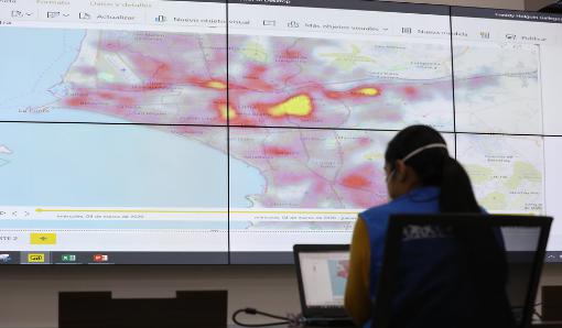 Los resultados que ha brindado el aplicativo en las últimas semanas han servido para crear estrategias que ayuden a mitigar el avance del nuevo coronavirus en el Perú, sobre todo, en los centros de abastos o mercados populares. (Foto EsSalud)
