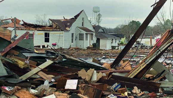 Tornado Alley, el área famosa por su inclinación a los tornados en el centro de Estados Unidos, se está preparando para enfrentar otro episodio de clima severo (Foto: AFP)