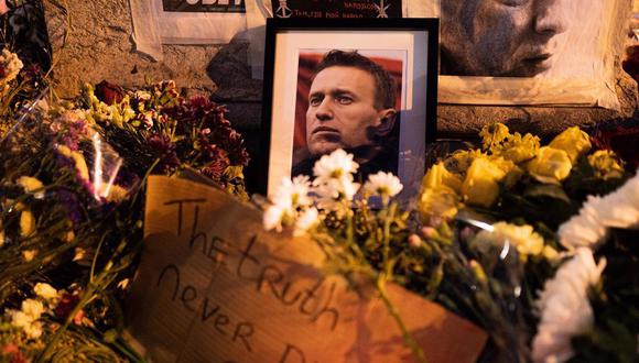 Archivo - Concentración en homenaje al político opositor ruso Alexei Navalni en Barcelona| Foto:  Marc Asensio Clupes / Zuma Press / ContactoPhoto