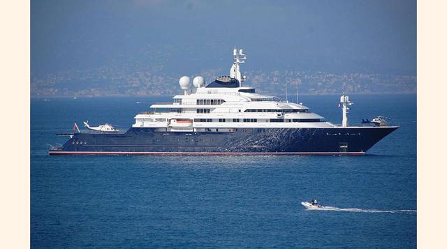 PULPO – US$ 200 millones. Este megayate fue encargado por el cofundador de Microsoft, Paul Allen, en el 2003, y con frecuencia se presta de forma gratuita a organizaciones benéficas, organizaciones científicas y a militares para proyectos de investigación