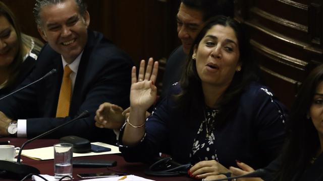 Úrsula Letona, de Fuerza Popular, presidirá la comisión de Constitución. (Foto: USI).