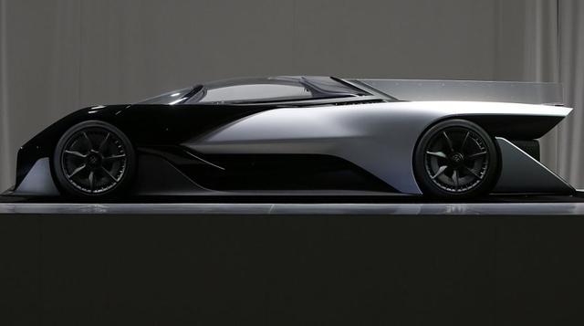 Faraday. La startup Faraday Future está trabajando en un auto eléctrico y está desarrollando una tecnología autónoma para ello. Faraday Future dio a conocer su vehículo conceptual (ver foto) en el Consumer Electronics Show en enero y lo describió como com