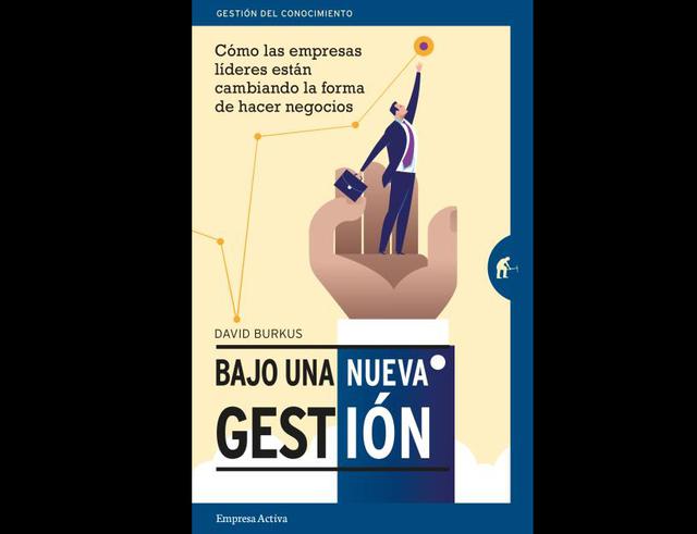 FOTO 3 | ‘Bajo una nueva gestión’. El impacto de la tecnología en la sociedad en general ha sido brutal y, como es lógico, también en las empresas, donde las herramientas ya no son las que eran hace 25 años. Desde entonces, los cambios han sido constantes para adecuarse a una realidad cambiante y eso afecta a la gestión. El libro recoge algunos ejemplos que afectan a diferentes temas. Es eminentemente útil. No porque vaya a resolver los problemas que cada uno tenga, sino porque nos recuerda que a estos cambios hay que enfrentarse con un cambio no menos radical en la gestión de tu empresa.

Autor: David Burkus. 
Editorial: Empresa Activa