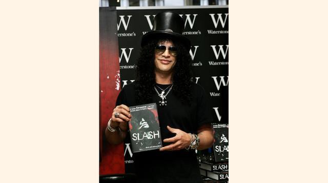 Considerado uno de los mejores guitarristas de los últimos tiempos, Saul Hudson fue conocido como Slash en la banda Guns n' Roses y fue bautizado así por el papá de un amigo, quien lo comparaba con el superhéroe de cómics "Flash", porque si
