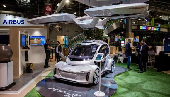 La tecnología de automóviles voladores está más cerca de lo que la gente piensa. (Foto: Bloomberg)