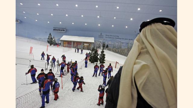 Dubai construirá el resort de esquí bajo techo más grande del mundo, con una pista de 1.2 kilómetros. (Foto: megarricos)