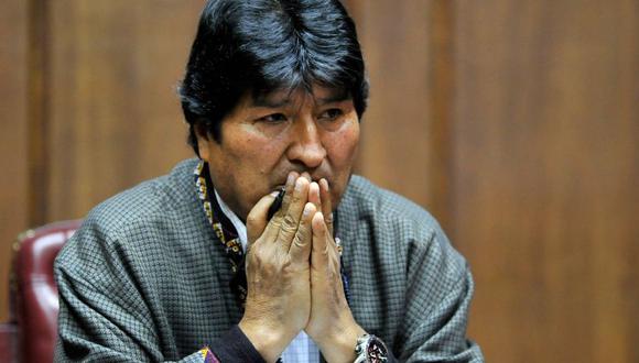 Morales llegó a México luego de renunciar a la presidencia de Bolivia presionado por las Fuerzas Armadas y en medio de una crisis política y social. (Foto: AFP)