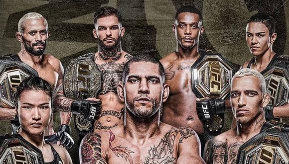 Los combates estelares del UFC 300 se verán por el canal FOX Sports Premium este sábado 13 de abril desde el T-Mobile Arena de Las Vegas, Nevada. (Foto: UFC.com)