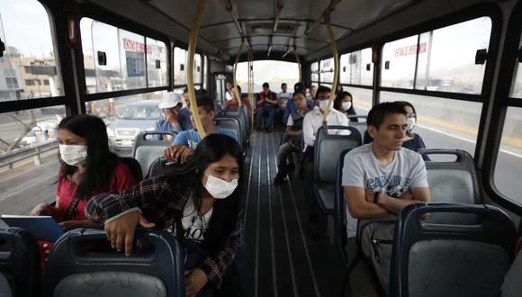 Vizcarra precisó que se hará fiscalización respecto al uso de los protectores faciales en el transporte público. (Foto: GEC)