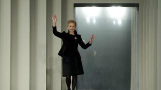 La elegancia de Carolina Herrera se despide hoy de la pasarela