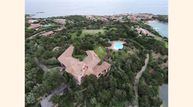 Villa Il Forte, Italia. Valorizada en US$ 131 millones. Cuenta con 13 dormitorios independientes y acceso a una playa privada. (Foto: Forbes)