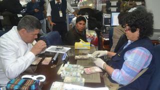 Fiscalía incauta S/. 130,000 a ciudadano boliviano