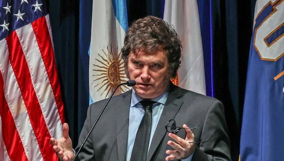 El presidente de Argentina, Javier Milei, aseguró que con las reformas que impulsa su país podrá parecerse a Alemania en 20 años. (Foto: AFP)