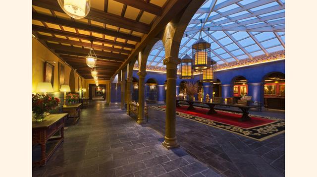 Palacio del Inka a Luxury Collection Hotel (Cusco, Perú). El hotel se hace un espacio entre los 25 mejores de Sudamérica en la posición 23.