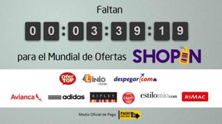 Shopin Day espera ventas por S/. 6 millones con Mundial de Ofertas