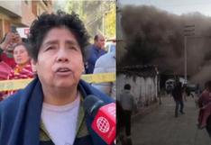 Testimonio de damnificada por deslizamiento en Áncash: “Cerro nos avisó hace 15 días”