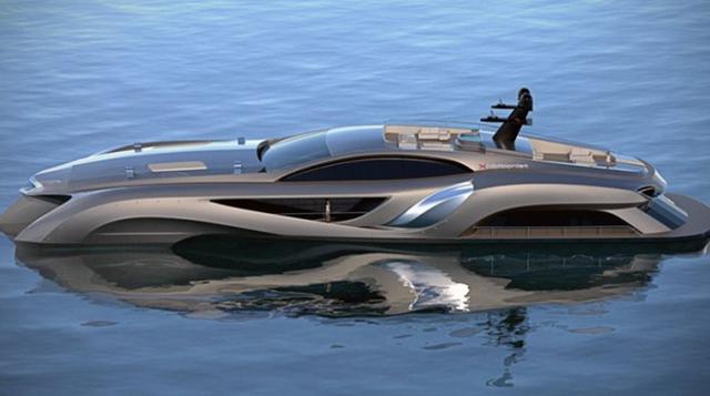 El lujoso yate “Xhibitionist Event”, que tendrá 70 metros de largo, será desarrollado por el astillero turco Nedship Group, (Foto: Mega Ricos)