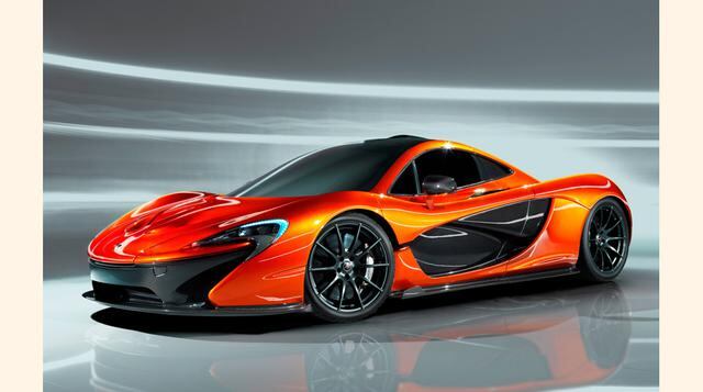 McLaren P1. Propulsado por un motor V8 biturbo de 3.8 litros. Acelera de 0 a 100 km/h en tres segundos y alcanza la velocidad máxima de 350 km/h. Precio: US$ 143,000. (Foto: Megaricos)