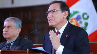 Presidente Vizcarra presentará reforma en elección de magistrados el sábado