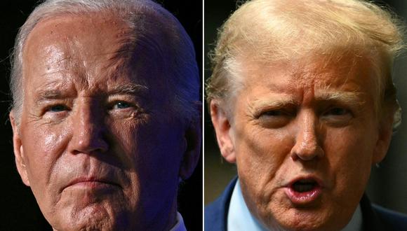 Joe Biden y Donald Trump compitieron en 2020 para las elecciones presidenciales con victoria del demócrata (Foto: Angela Weiss / AFP)