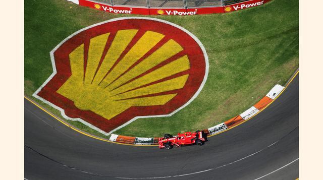 Shell. La empresa de hidrocarburos y combustibles anglo-holandesa apareció en el segundo lugar con un 27% de recordación entre los encuestados. Shell es patrocinador oficial de la Scuderia Ferrari y del Gran Premio de Bélgica. (Foto: F1fanatic)