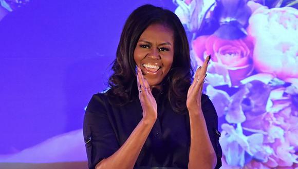 Imagen de la exprimera dama de Estados Unidos, Michelle Obama. (Foto: Ben STANSALL / AFP).
