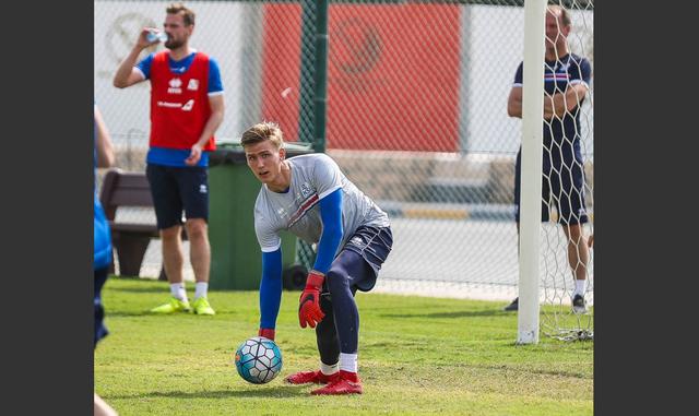 FOTO 14 | Rúnar Alex Rúnarsson. El segundo arquero suplente tapa para el FC Nordsjaelland de Dinamarca y vale US$ 622,000.
