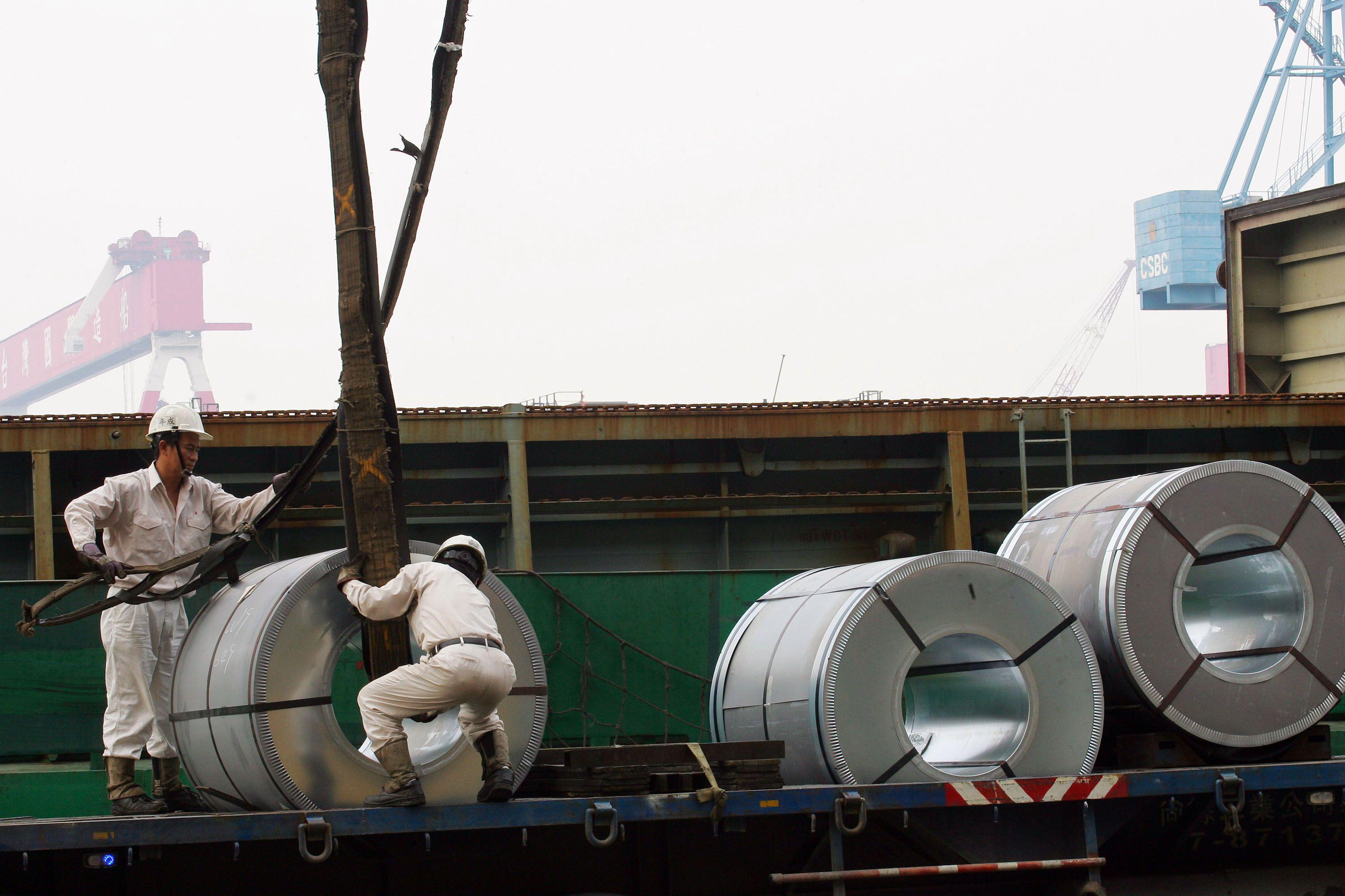 En el 2017 la producción de acero chino volvió a aumentar, 5.7%, hasta 831.7 millones de toneladas.